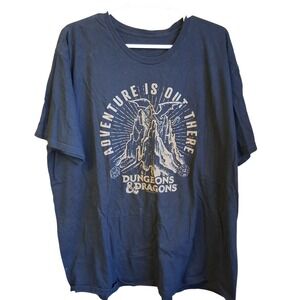 Dungeons and Dragons Graphic SS Tshirt Adventure Dragon 2X/3X Preowned